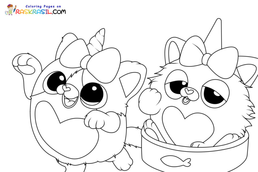 Kittycorn Coloring Pages