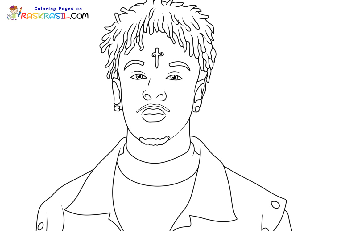 Raskrasil.com-Rapper-21-Savage-Coloring-Pages