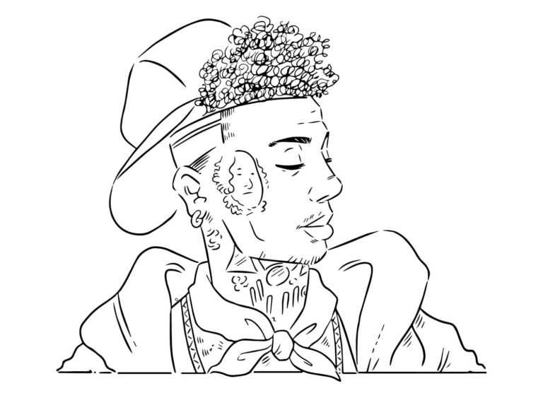 Rapper Coloring Pages | Free Printables