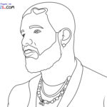 Raskrasil.com-Rapper-Drake-Coloring-Pages