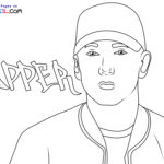 Raskrasil.com-Rapper-Eminem-Coloring-Pages
