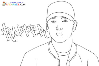 Rapper Coloring Pages | Free Printables