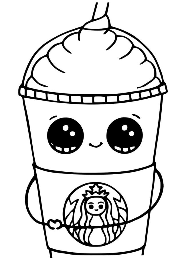 Starbucks Coloring Pages