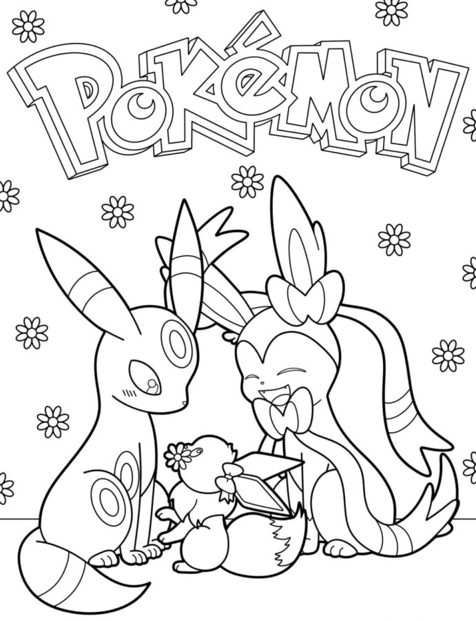 Umbreon Coloring Pages