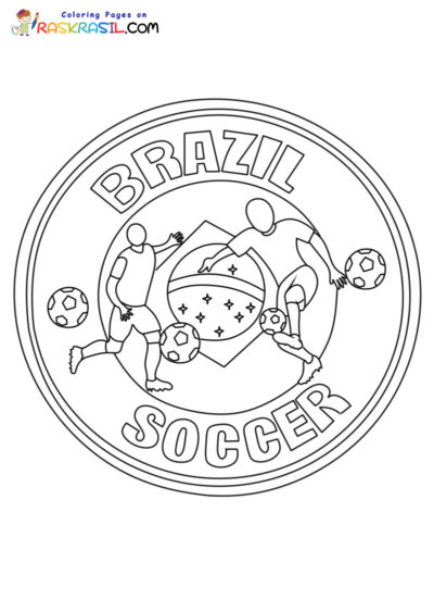 Desenhos de Brasil para Colorir