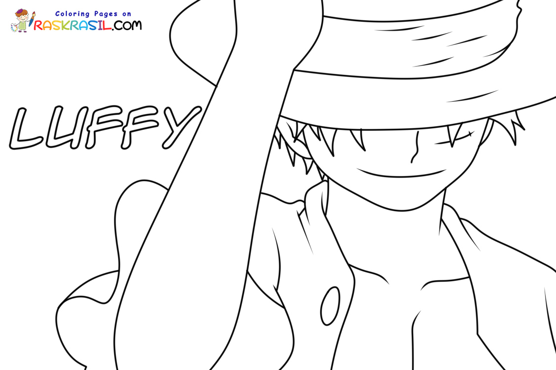 Luffy Coloring Pages