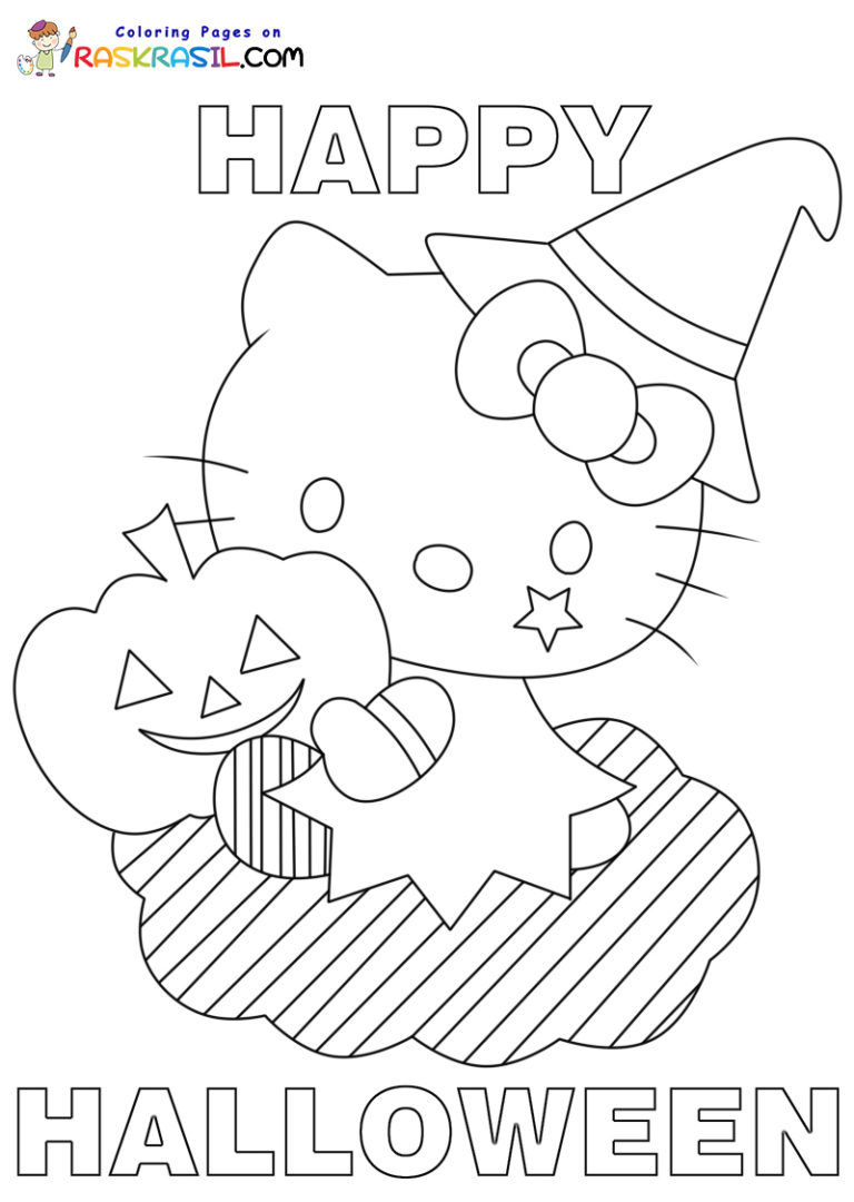 Sanrio Halloween Coloring Pages