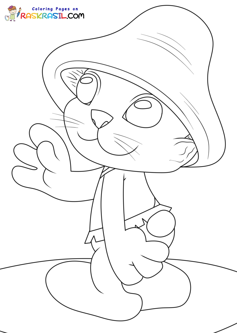 Raskrasil.com-Smurf-Cat-Coloring-Pages-2