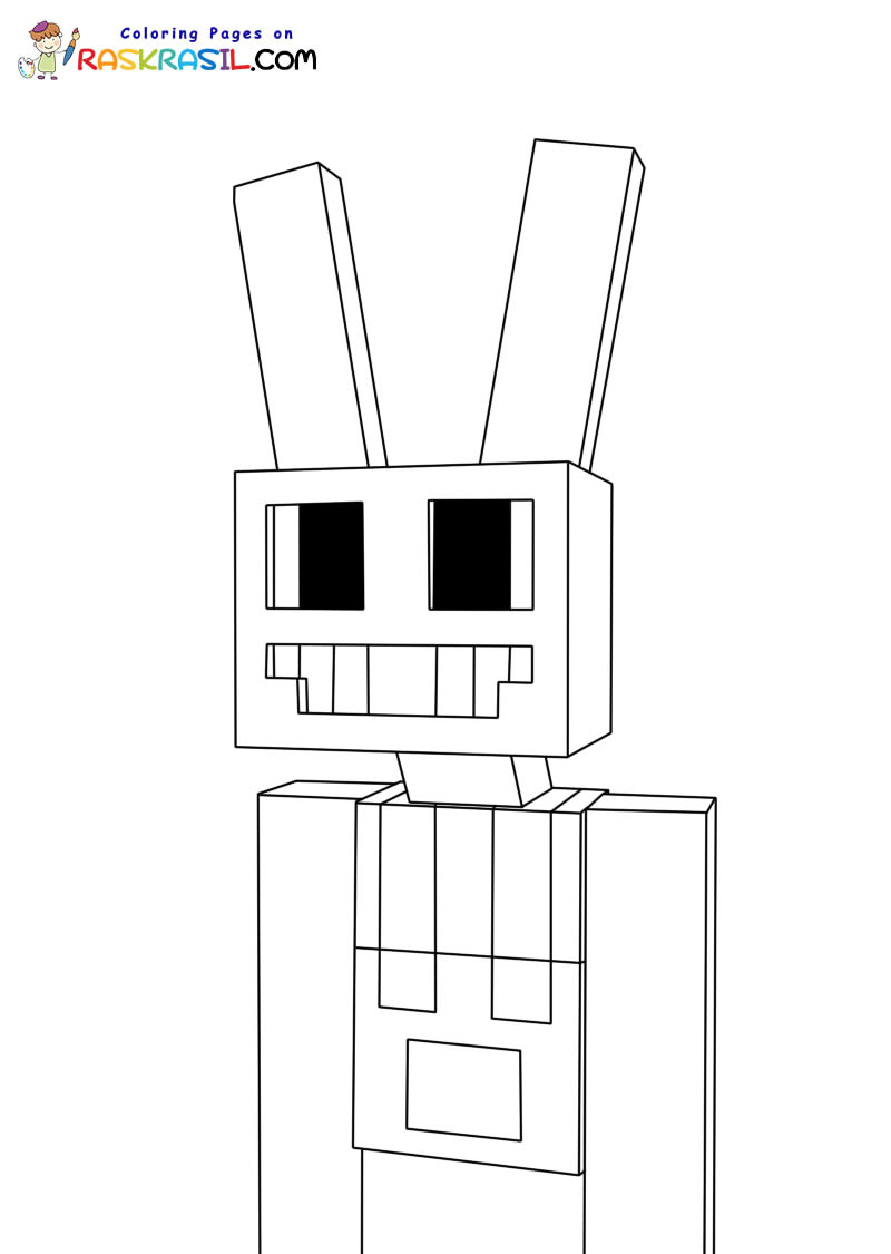 Raskrasil.com-Digital-Circus-Minecraft-Coloring-Pages-2