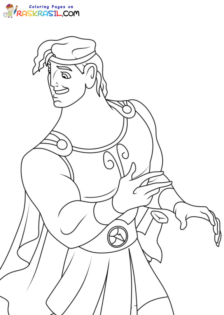 Ausmalbilder Hercules | Kostenlos Malvorlagen zum Ausdrucken