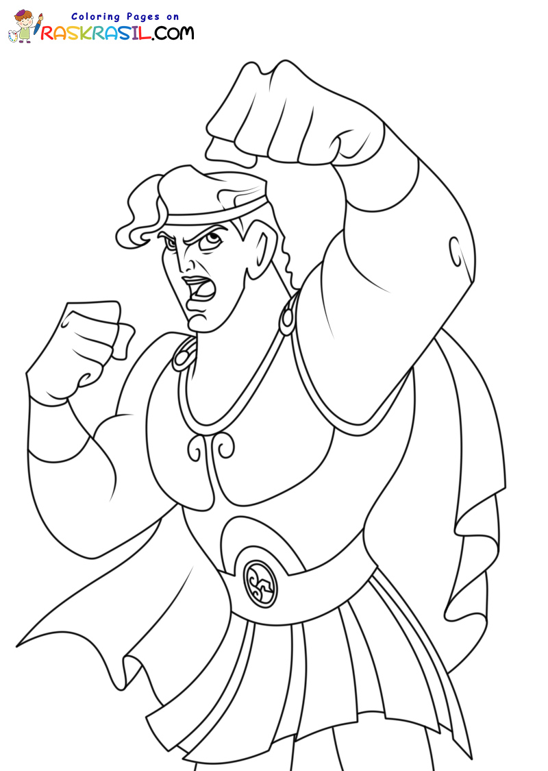 Hercules Kleurplaten