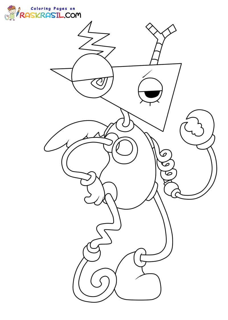 The Amazing Digital Circus Coloring Pages