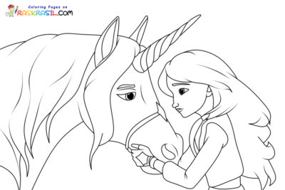 Ausmalbilder Unicorn Academy | Malvorlagen zum Ausdrucken