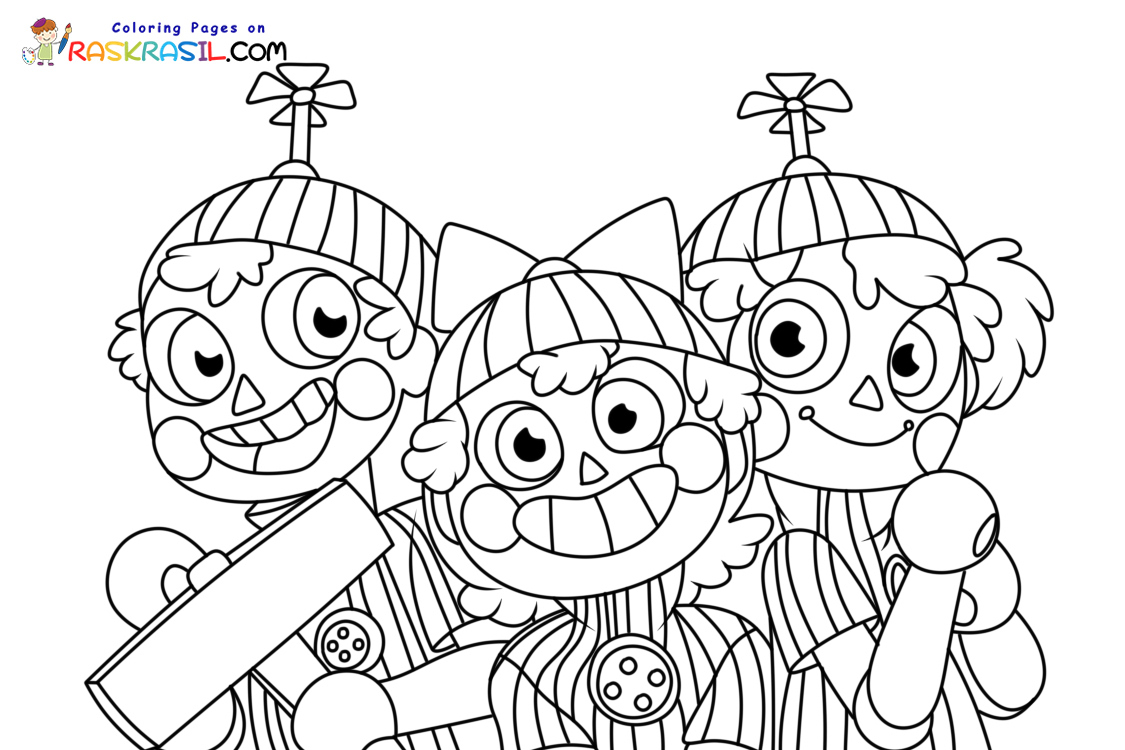 Balloon Boy Coloring Pages