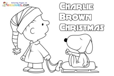 Charlie Brown Christmas Coloring pages