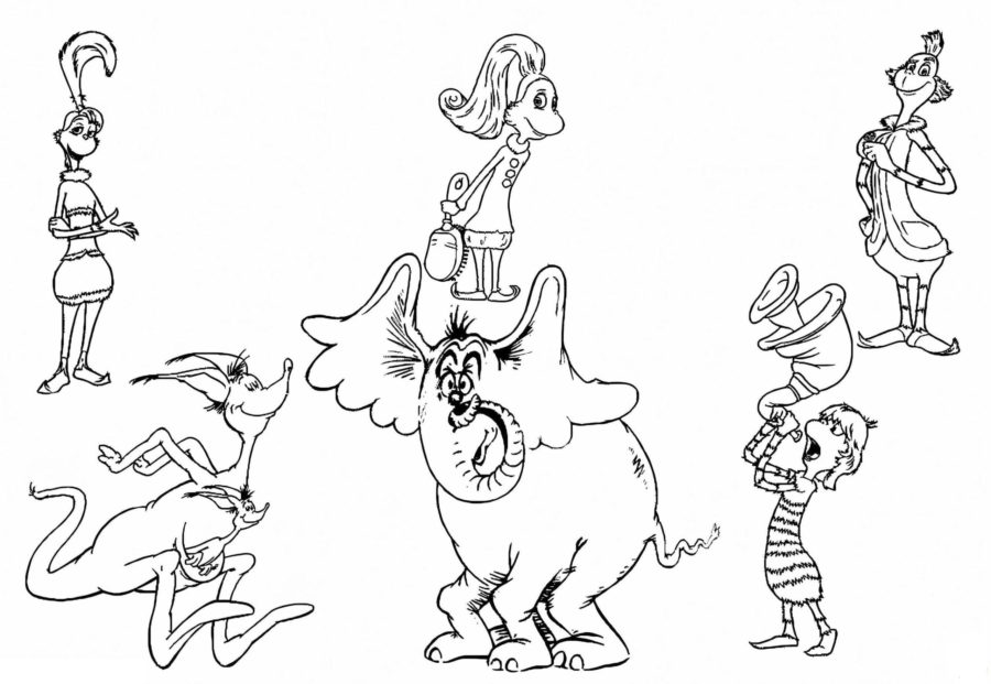 Whoville Coloring Pages