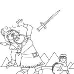 Raskrasil.com-David-and-Goliath-New-Coloring-Pages-3