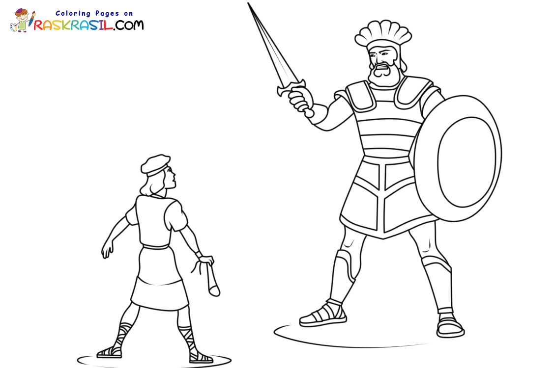Raskrasil.com-David-and-Goliath-New-Coloring-Pages-6