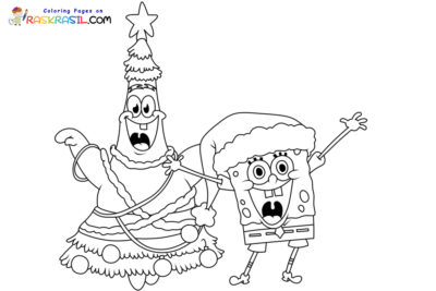 Funny Christmas Coloring Pages