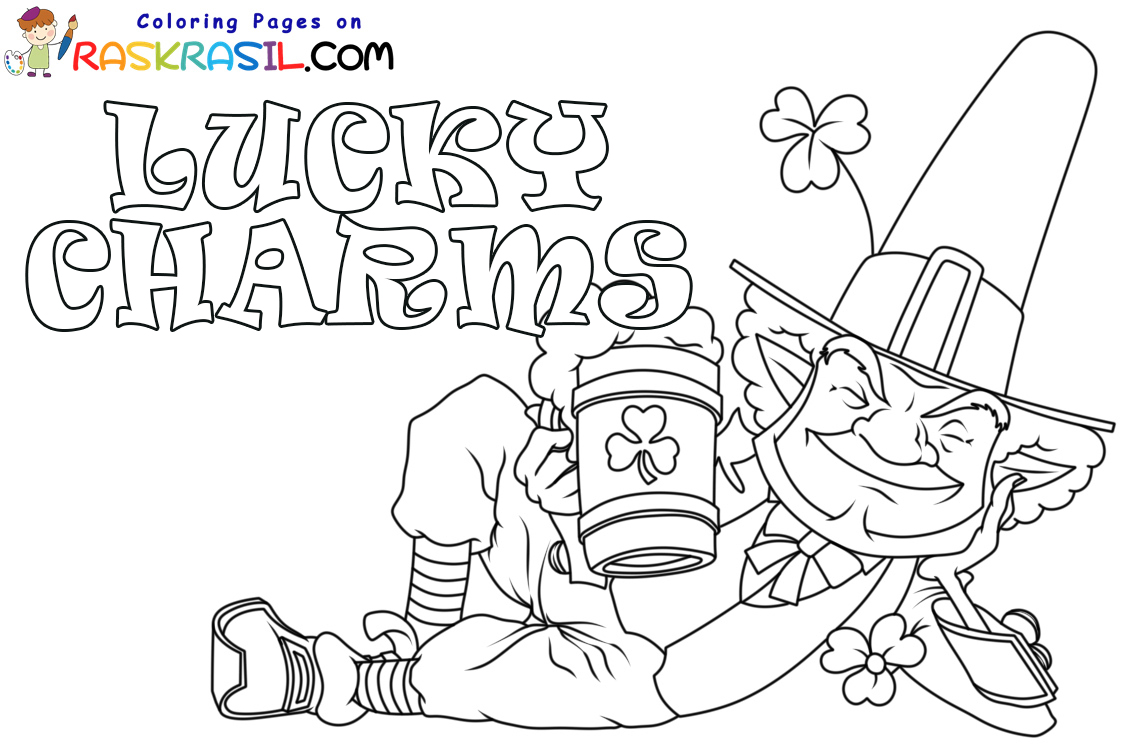 ausmalbilder glücksbringer