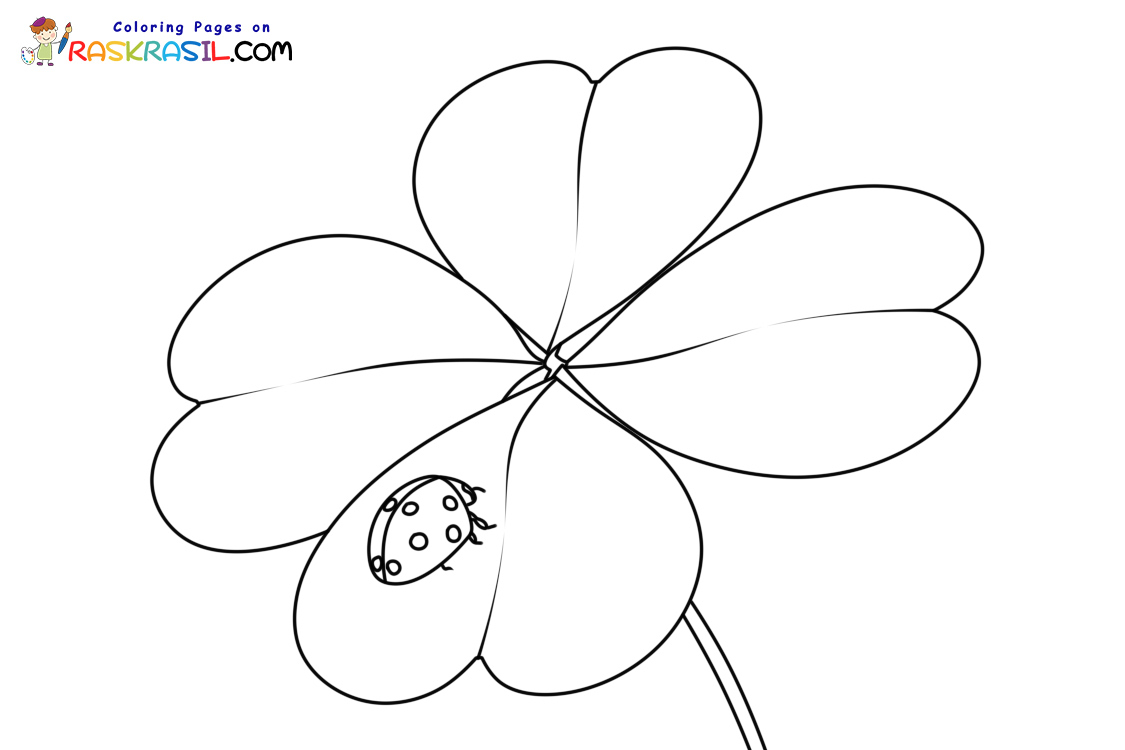 Ausmalbilder Glücksbringer | Malvorlagen zum Ausdrucken