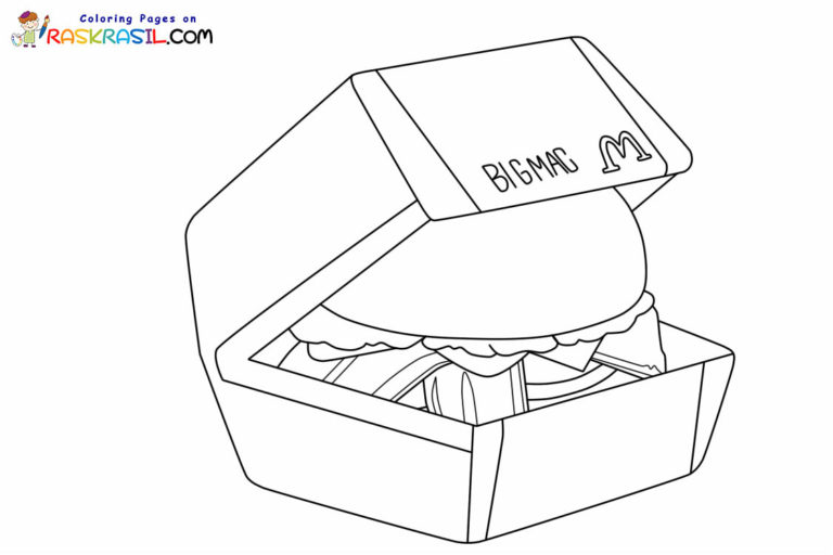 McDonalds Coloring Pages