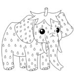Raskrasil.com-Strawberry-Elephant-Coloring-Pages-2