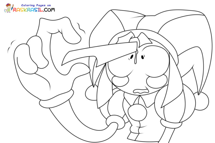 The Amazing Digital Circus Coloring Pages