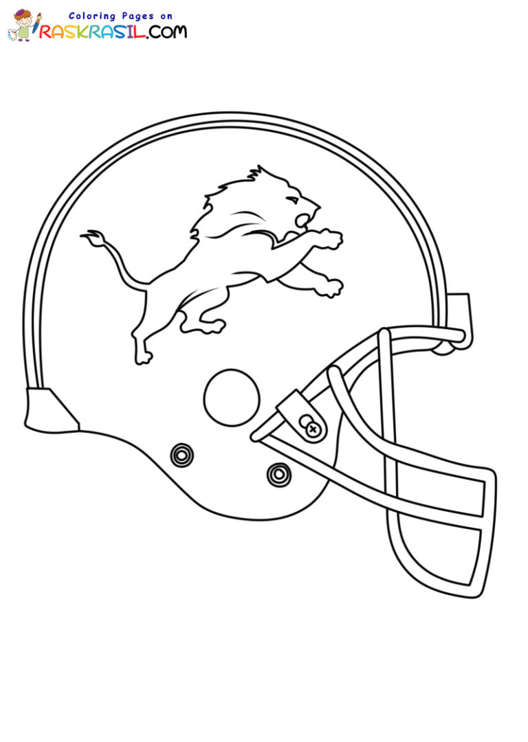 Detroit Lions Coloring Pages