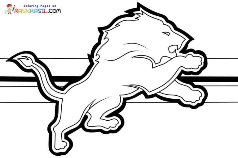 Detroit Lions Coloring Pages