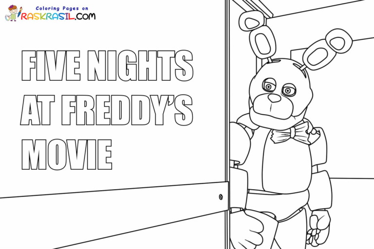 FNAF Movie Coloring Pages
