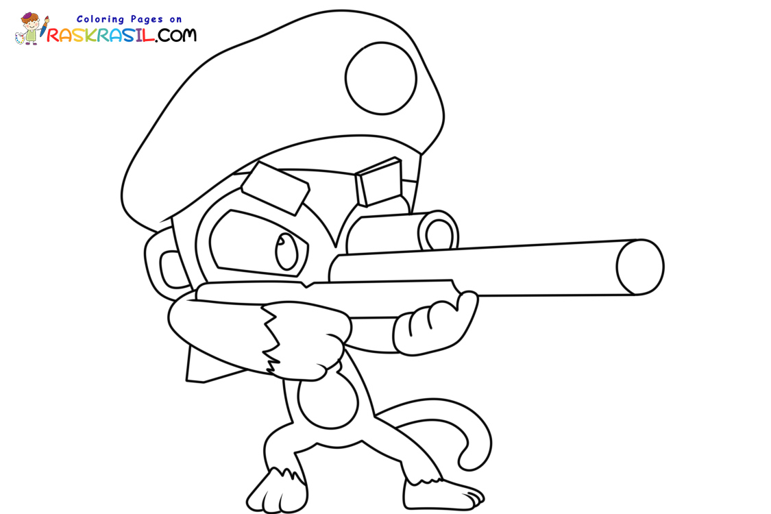 Gwendolin Coloring Pages | Bloons TD 6