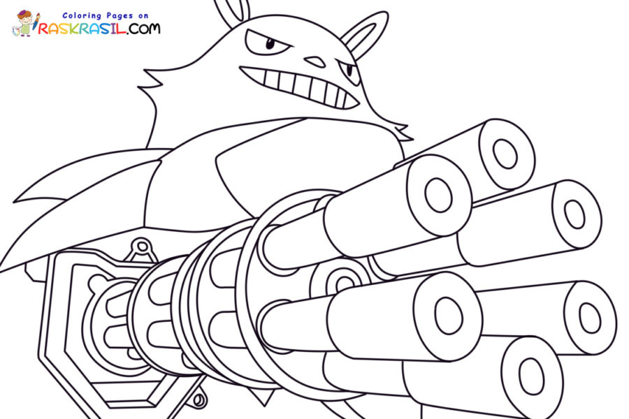 Palworld Coloring Pages