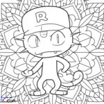 Raskrasil.com-Pokemon-Mandala-Coloring-Pages-Meowth