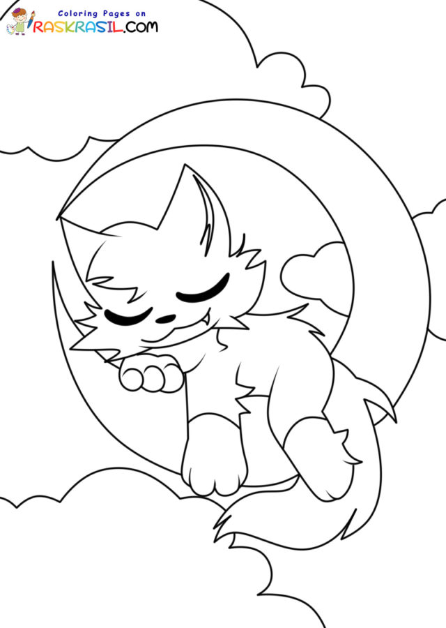 CatNap Coloring Pages