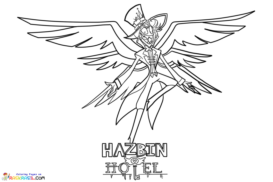 Hazbin Hotel Coloring Pages