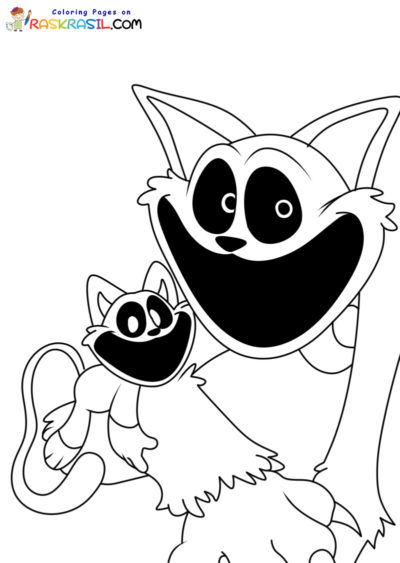 Poppy Playtime Chapter 3 Coloring Pages