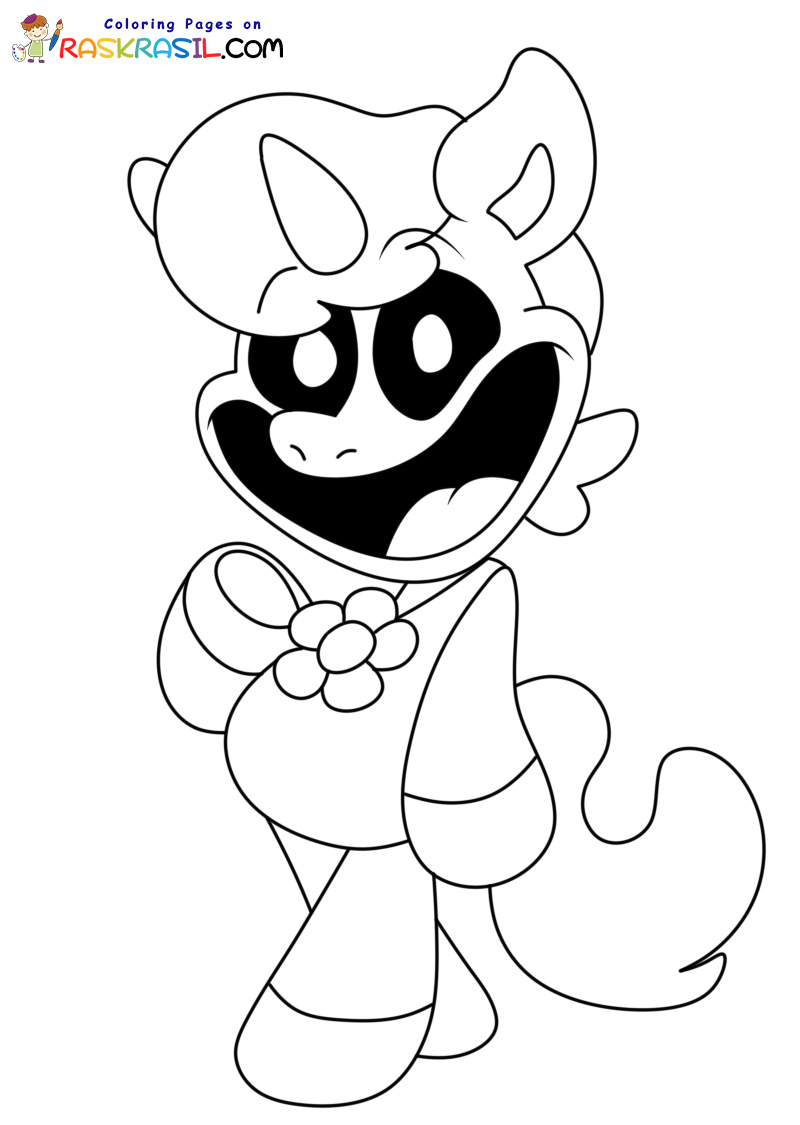 Poppy Playtime Chapter 3 Coloring Pages