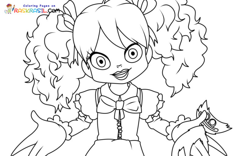Coloriage Poppy Playtime 3 à imprimer