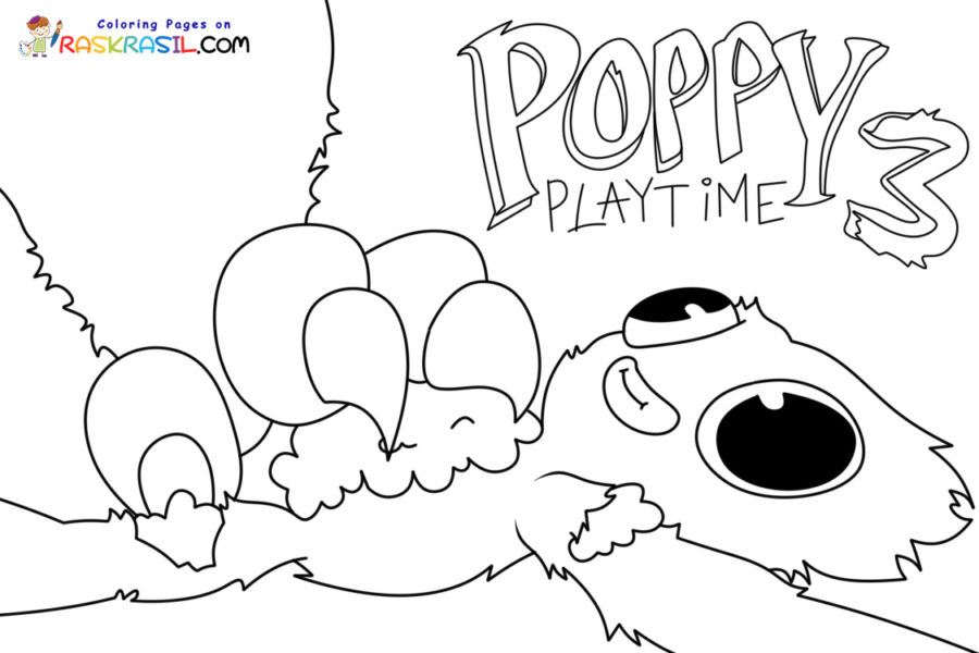 Desenhos de Poppy Playtime Capítulo 3 para Colorir