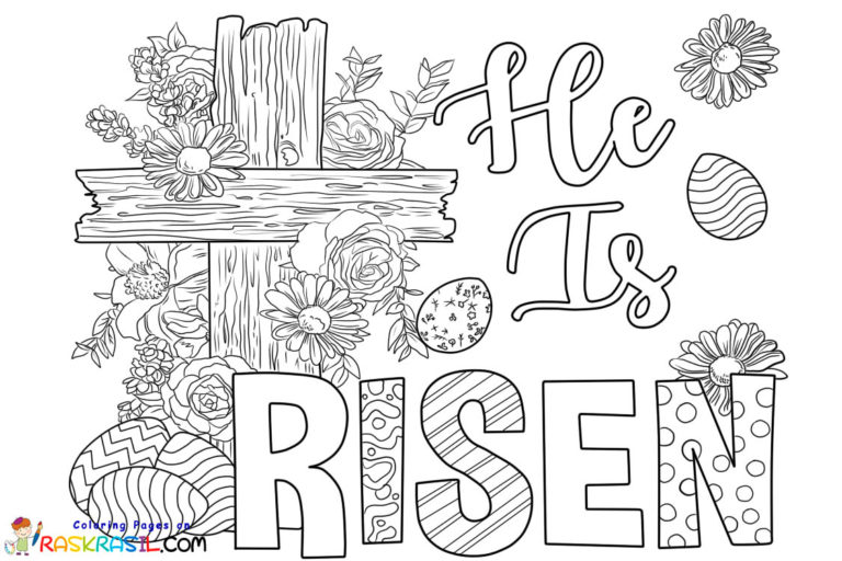 Free Printable He Is Risen Coloring Pages Free Printable He Is Risen Coloring Pages