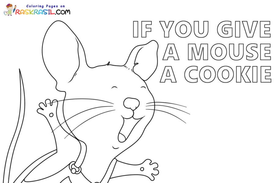 If You Give a Mouse a Cookie Coloring Pages