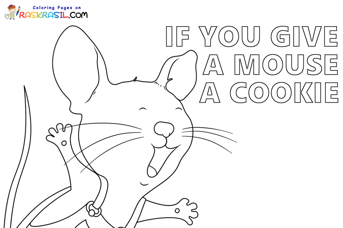 If You Give a Mouse a Cookie Coloring Pages