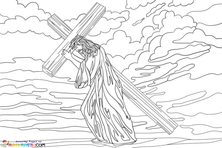 Resurrection Coloring Pages