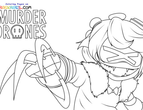 Murder Drones Coloring Pages