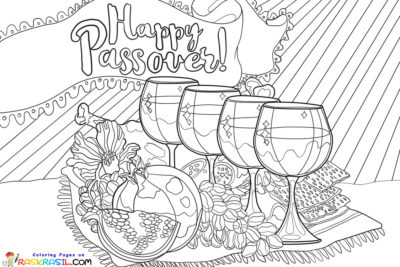 Passover Coloring Pages