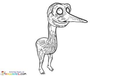 Zoonomaly Coloring Pages