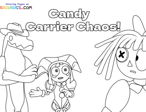 Candy Carrier Chaos Coloring Pages