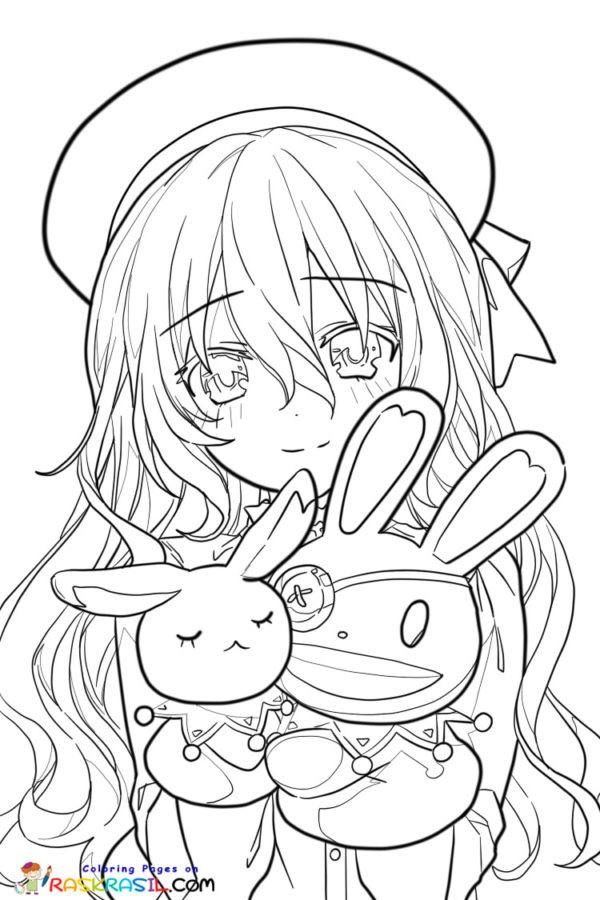 Date A Live Coloring Pages