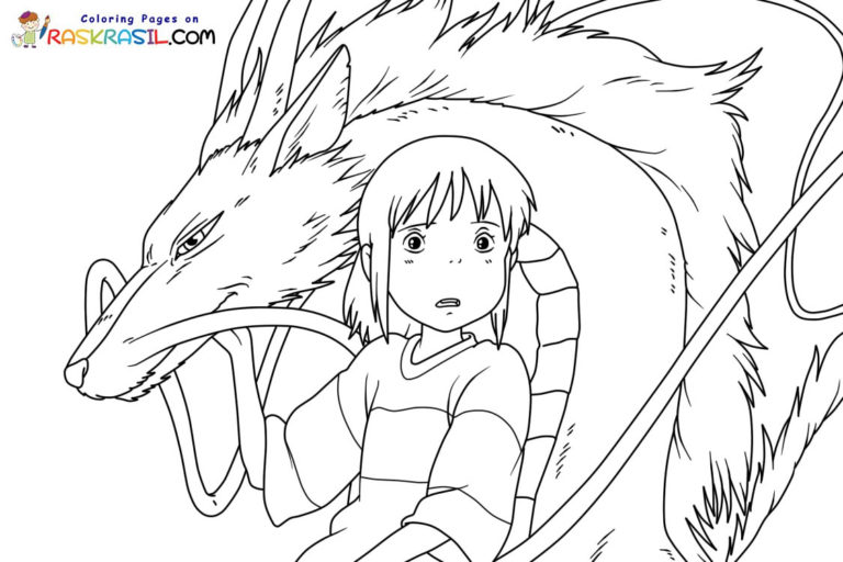 Studio Ghibli Coloring Pages